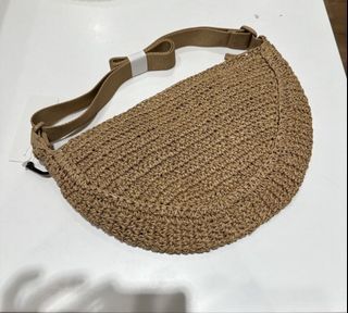 UNIQLO Round Mini Crochet Bag (Beige)