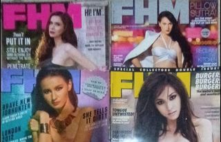 Various FHM Magazines for Sale! - Bundle