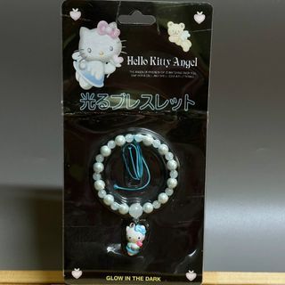 Vintage 1999 Sanrio Hello Kitty Angel Glow in the Dark Glowing Bracelet Charm - Php 500  (dented packaging)