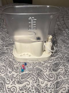 Waterpik Dental water floss 110v all components is already sanitized,to strong for my baby to use