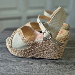 Wedge shoes platform shoes beach shoes wedge sandals elevated slip ons slippers summer ootd abaca wedges size 6 wedge heels nude sandals nude heels beige sandals sand wedge graduation shoes