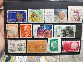 World Mix 004 stamp set