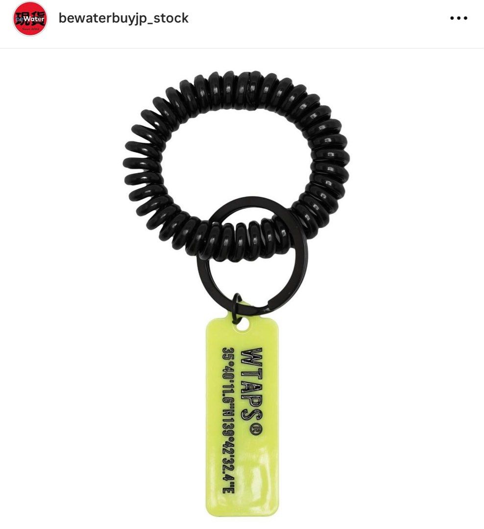WTAPS COIL HOLDER BRACELET, 運動產品, 行山及露營- Carousell