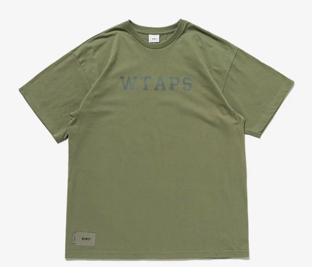Wtaps ss23 college size 4, 男裝, 上身及套裝, T-shirt、恤衫、有領衫