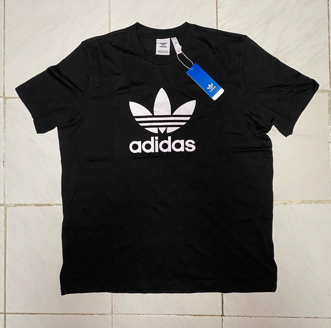 XL Adidas Original black Tee t T shirt Carousell