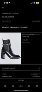 ZARA ANKLE BOOTS