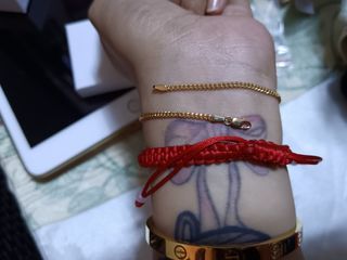 18k gold barbada bracelet