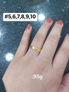 18k wed ring/couple ring