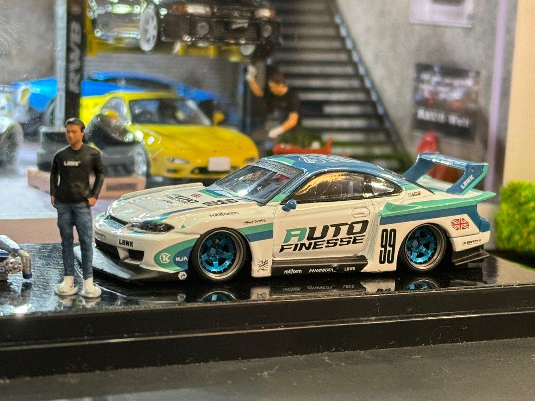 ミニカー MINIGT 490 S15 SILVIA AUTO FINESSE s-l400.jpg