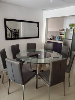 8 Seater Dining Set Tempered Glass and 8 Chairs

Issue: Reupholster on some chairs.

Negotiable

Pickup GMA, Cavite