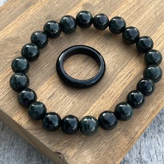 ‼️ BUNDLE PRICE ‼️✨ You are Protected ✨ Grounding earth energy— Genuine Black Jade