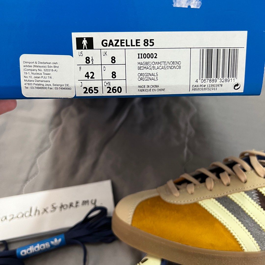 Adidas gazelle 85 X atmos (patchwork), Men's Fashion, Footwear, Sneakers on Carousell Adidas gazelle 85 X atmos (patchwork), Men's Fashion, Footwear, Sneakers on Carousell