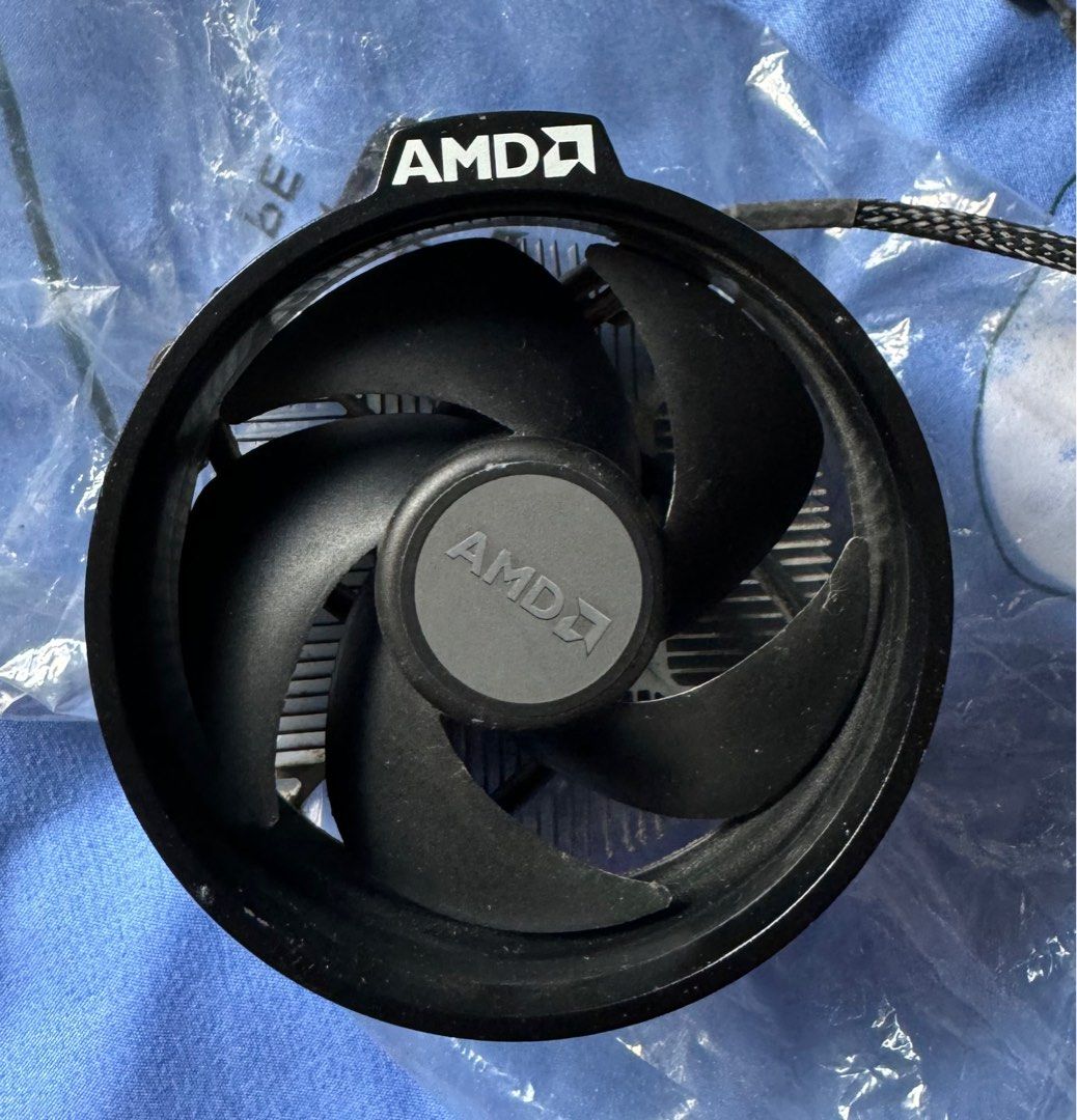 AMD processor coller fan, Computers & Tech, Parts & Accessories ...