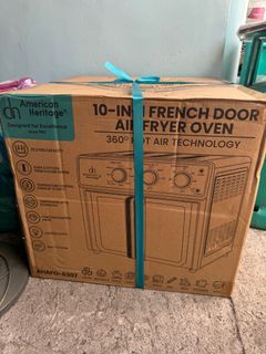American Heritage 10 in 1 Frech Door Air Fryer Oven