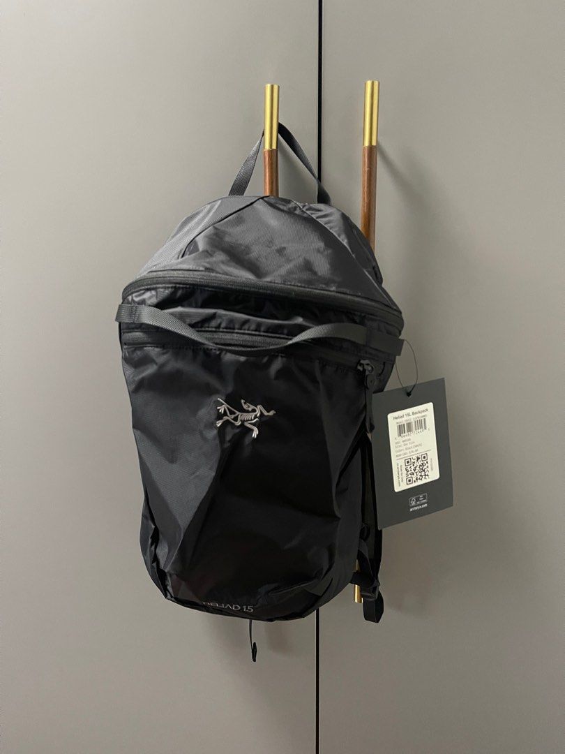 Arcteryx Heliad 15L Backpack (Black), Men's Fashion, Bags