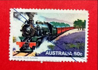 Australia Stamp 50 Cents Richi Richi Locomotive 1979
