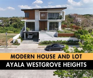 📍Ayala Westgrove Heights, Silang Cavite 3- Storey Modern House & Lot for Sal