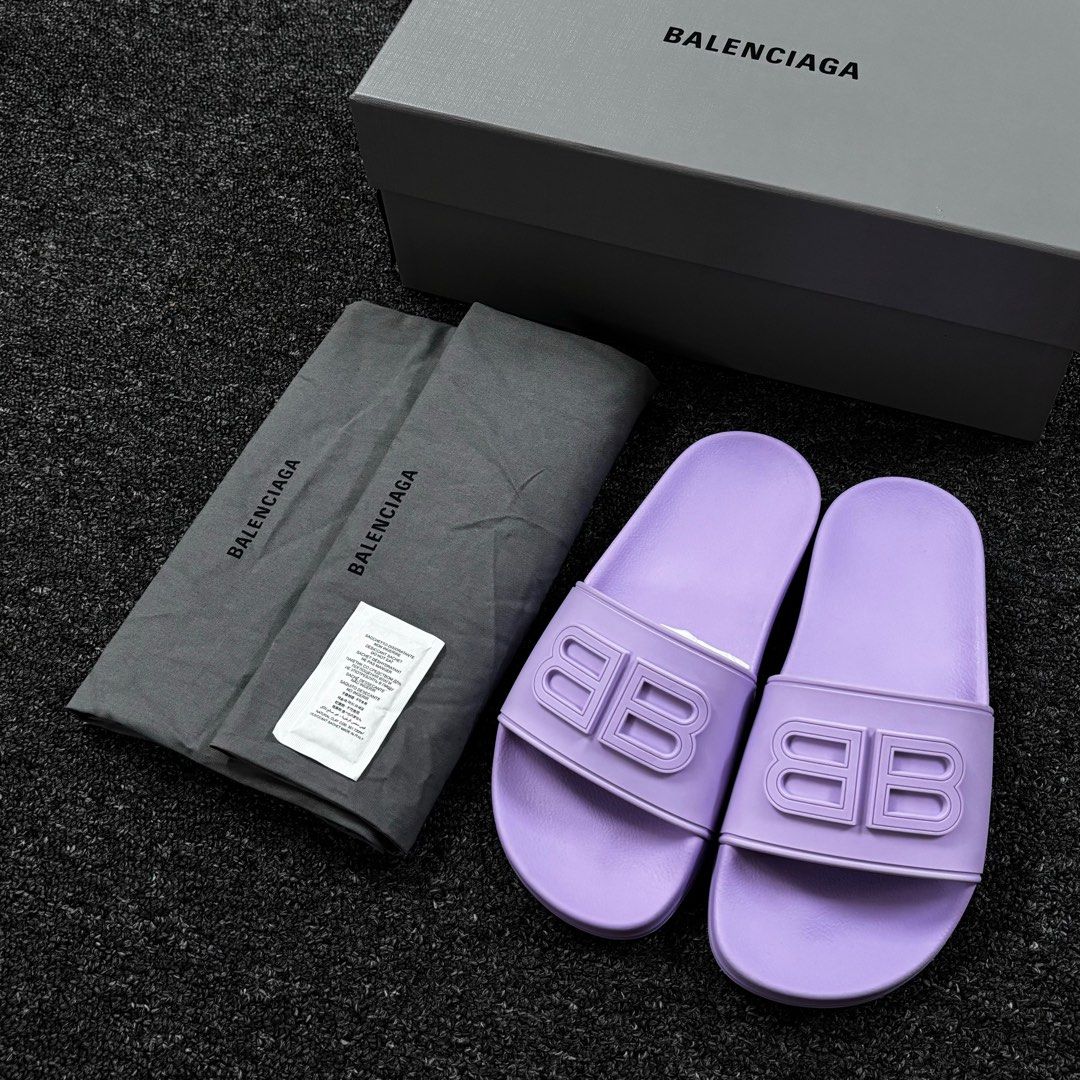 Balenciaga sandals mens purple store