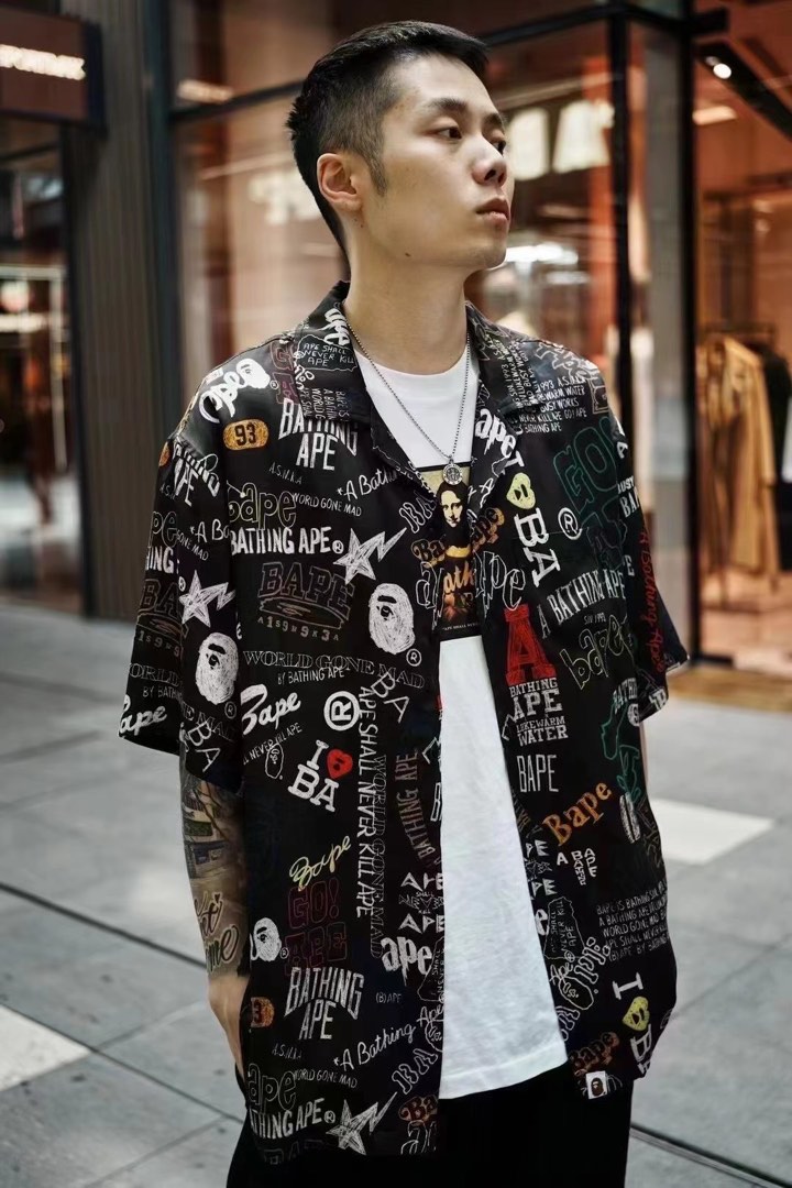 Clothing Bape 93 Shirt T Shirt Bapes Online Bape College T-Shirt 