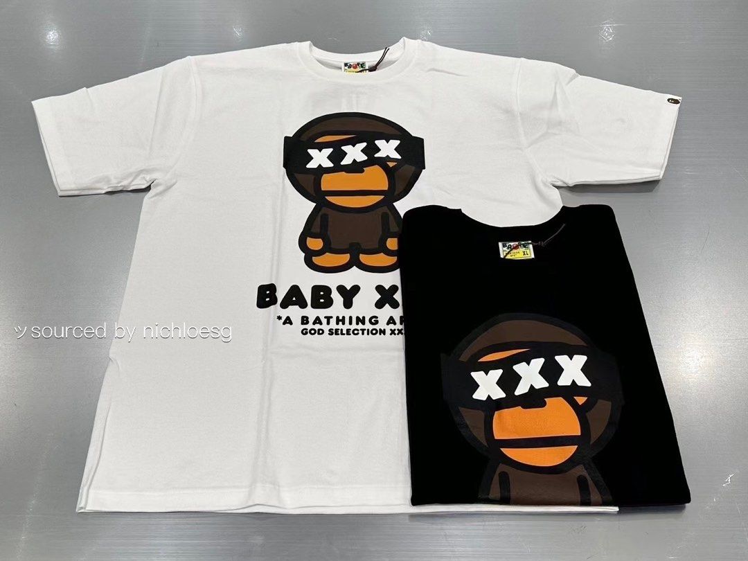 宅配便配送 BAPE X BABY GOD us.bape.com SELECTION APE XXX X BAPE ...