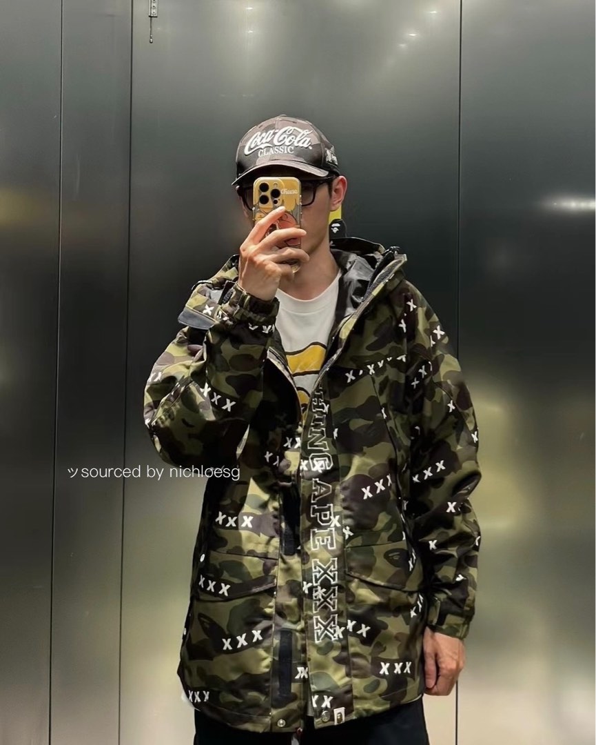 素晴らしい外見 X BAPE GOD Fashion Men's JACKET, SNOWBOARD XXX SELECTION ジャケット・アウター