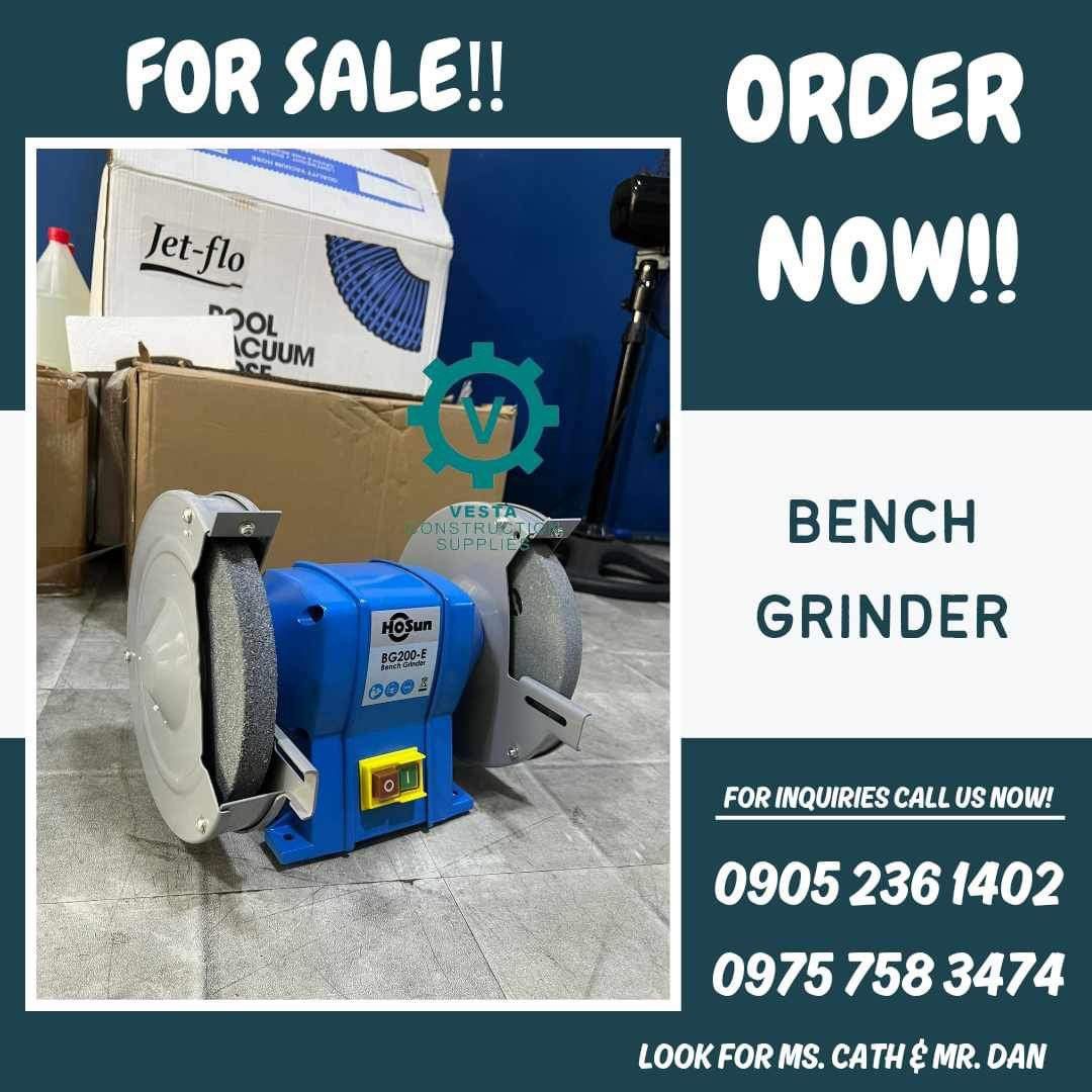 Bench grinder (Category: Industrial Equipment) located in Manila. Submitted by cathvesta_sales (Listing ID 1300204973, Image 1). Description: .