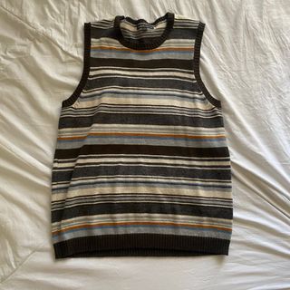 Bossini striped sweater vest