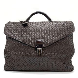 Bottega Veneta Business Bag Intrecciato All Leather with Key