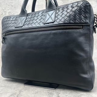 Bottega Veneta Intrecciato business bag leather black