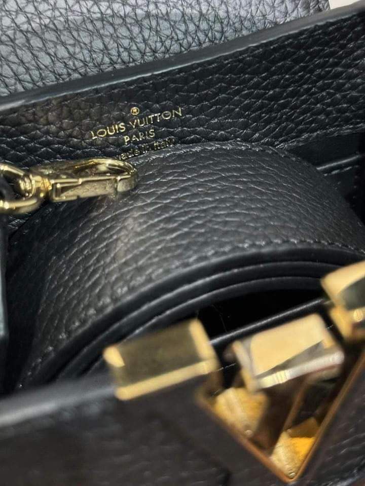 Brandnew Louis Vuitton Mini Capucines (Category: Luxury Bags & Wallets) located in Quezon City. Submitted by curatedbyamethyst (Listing ID 1300166878, Image 3). Description: Brandnew Bought last April 14,2024 Complete with receipt SRP: 362k.
