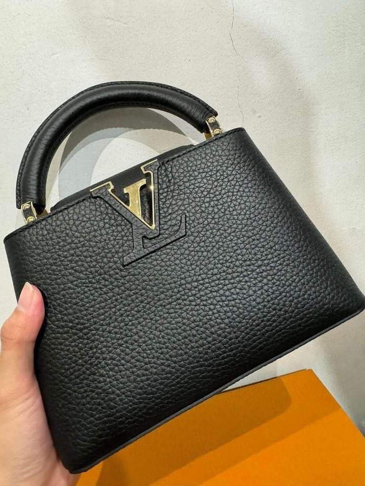 Brandnew Louis Vuitton Mini Capucines (Category: Luxury Bags & Wallets) located in Quezon City. Submitted by curatedbyamethyst (Listing ID 1300166878, Image 2). Description: Brandnew Bought last April 14,2024 Complete with receipt SRP: 362k.