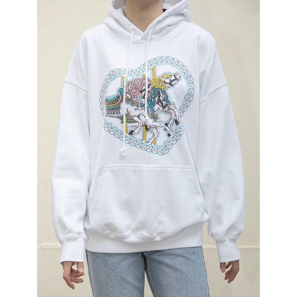 Brandy melville carousel sweatshirt top