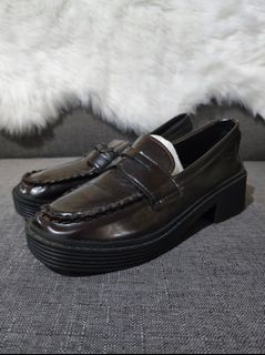Brown Chunky Loafers