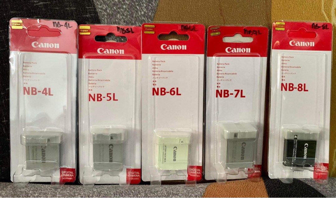 CANON BATTERY & CHARGERS (Category: Batteries & Chargers) located in Makati City. Submitted by marizacost86218 (Listing ID 1300137989, Image 2). Description: ♦️CANON CAMERA BATTERY 👉AVAILABLE BATTERIES NB-4L NB-5L NB-6L NB-6LH NB-7L NB-8L NB-9L NB-10L NB-11L NB-12L NB-13L NB-2LH BP-511A BP-808 (SL) 👉Brand new 👉Good quality 👉With replace waranty 👉Deliver within a day MODE OF PAYMENT: ❗️COD Lalamove/Grab/Mr.Speedy ❗️LBC Delivery ❗️GCASH ❗️BDO 