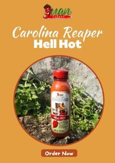 Carolina Reaper Spicy Vinegar (Hell Hot)