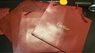 Cartier paper bag