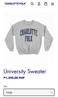 Charlotte Folk University Sweater