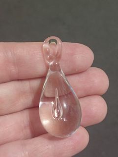 Clear Glass pendant from Japan