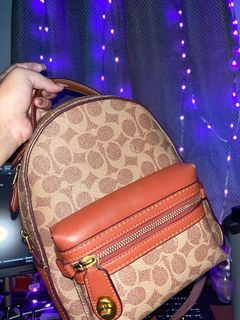 Coach mini backpack