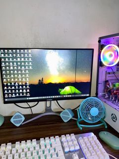 Desktop Computer for Sale AMD RYZEN (Monitor, System Unit and office chair SET)