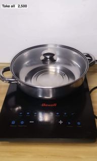 Dowell Induction cooker with induction pan