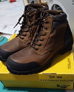 Dr. Martens Airwair Riverton Steel toe safety shoes size US 13