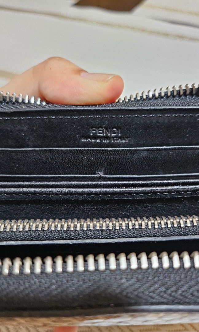 fendi face wallet