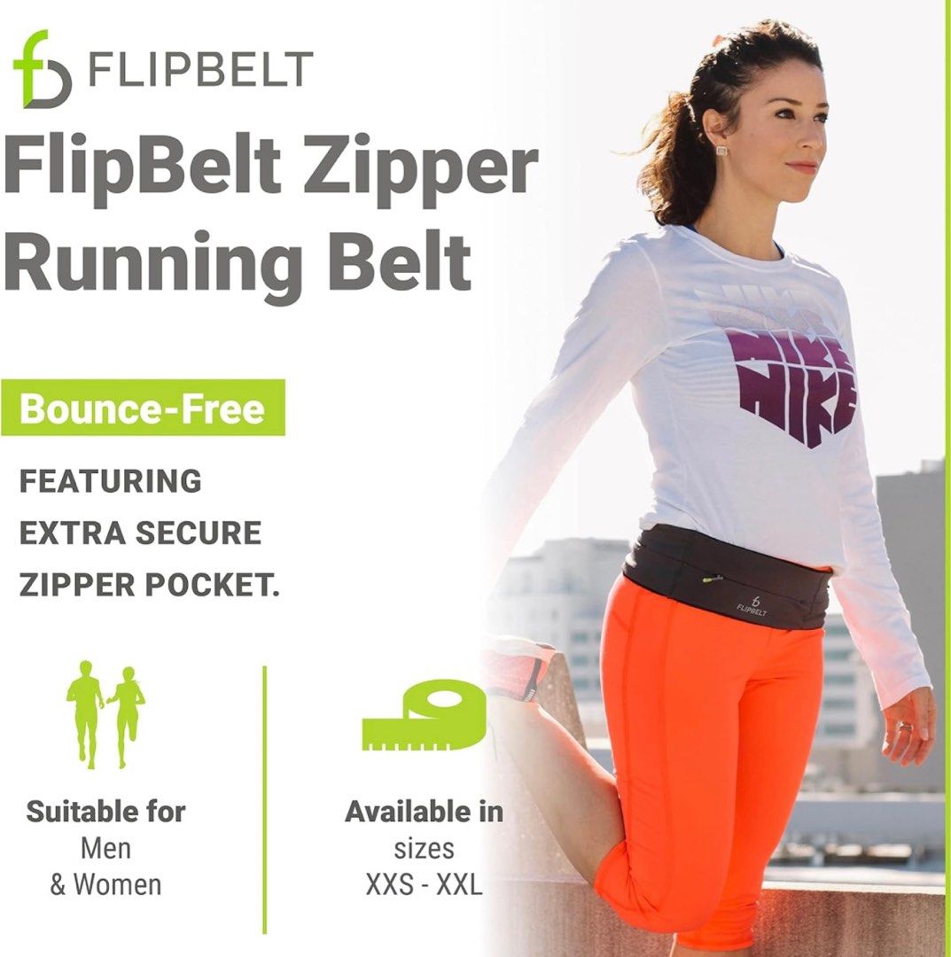 Flipbelt classic running belt clearance