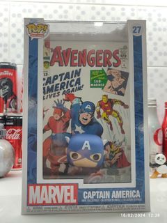 Funko Pop Captain America - The Avengers Comic Cover