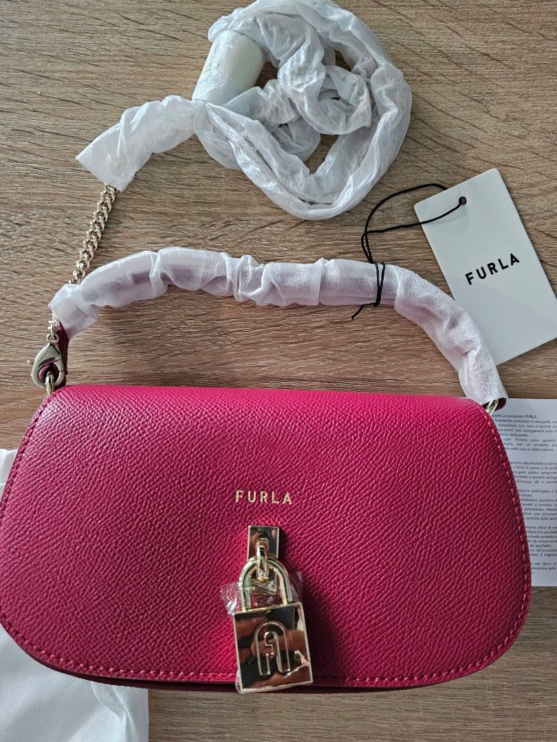 Furla chain and padlock party bag, Women