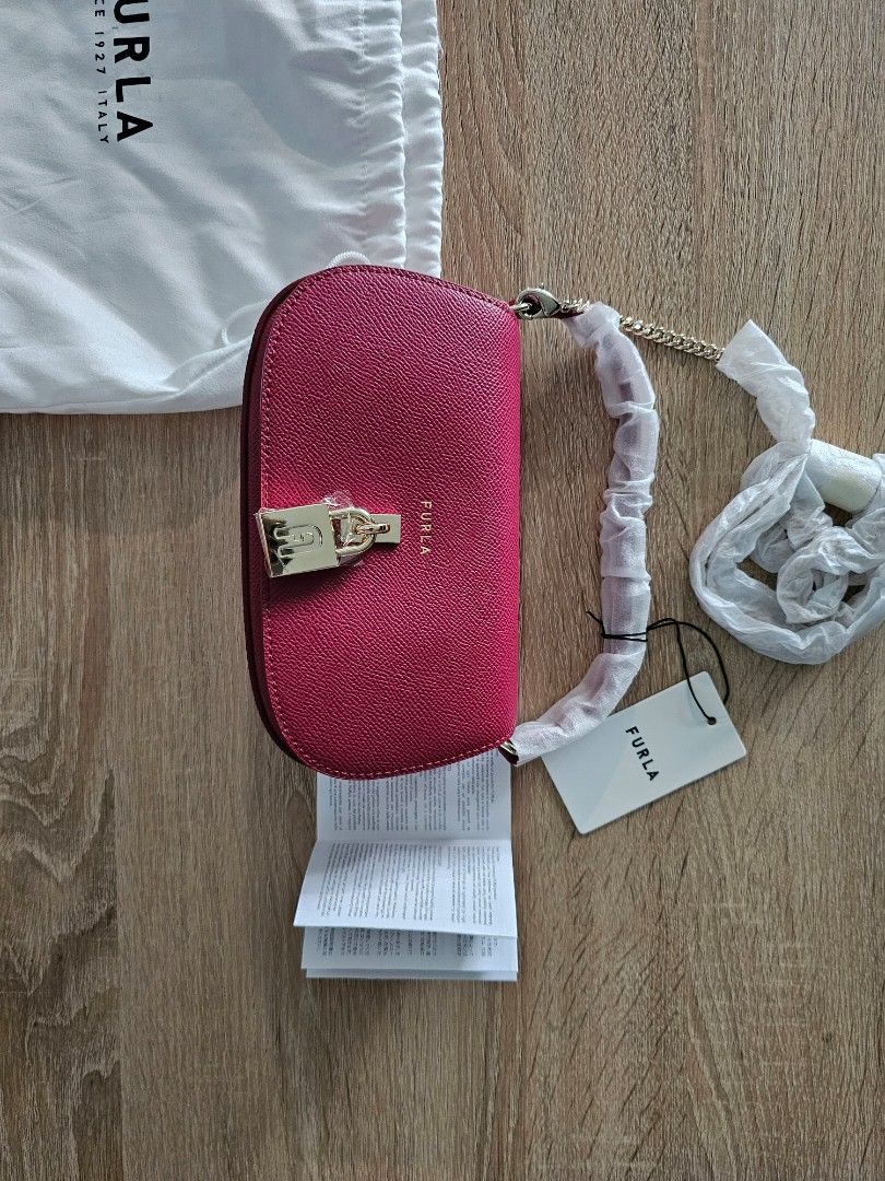 Furla chain and padlock party bag, Women