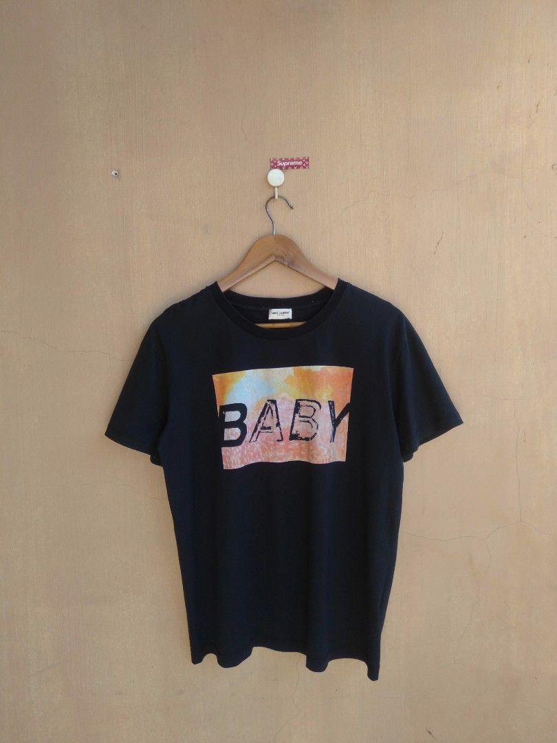 G dragon Saint Laurent baby t shirt, Luxury, Apparel on