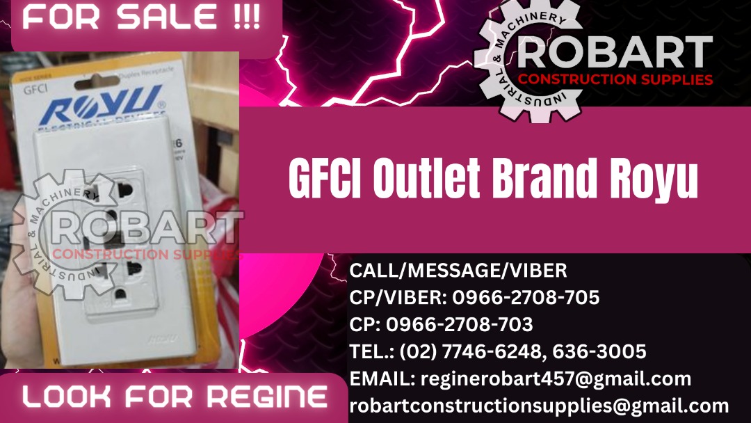 GFCI Outlet Brand Royu, Commercial & Industrial, Construction Tools ...