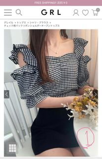 GRL網購春季新品 （全新，只試穿一次，有吊牌）64230339433218110